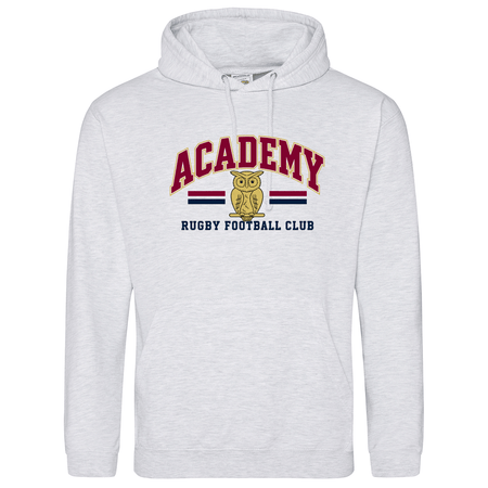 Academy Rugby Football Club College hoodie - Ash -Stash Shop- Stash Shop