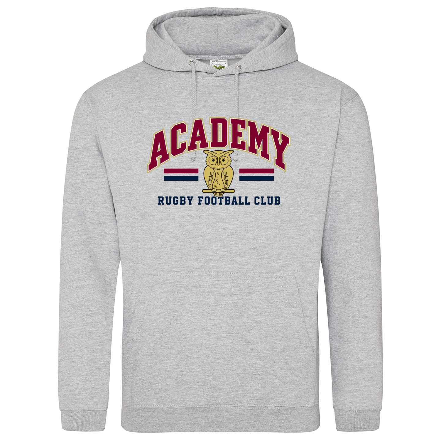 Academy Rugby Football Club College hoodie - Heather Grey -Stash Shop- Stash Shop
