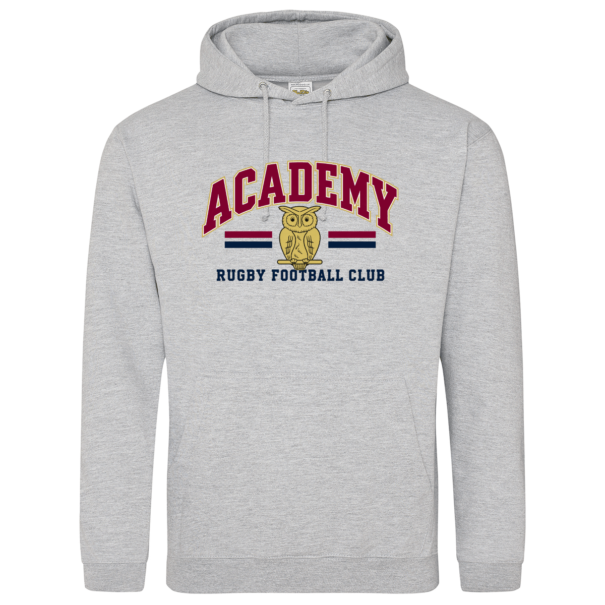 Academy Rugby Football Club College hoodie - Heather Grey -Stash Shop- Stash Shop