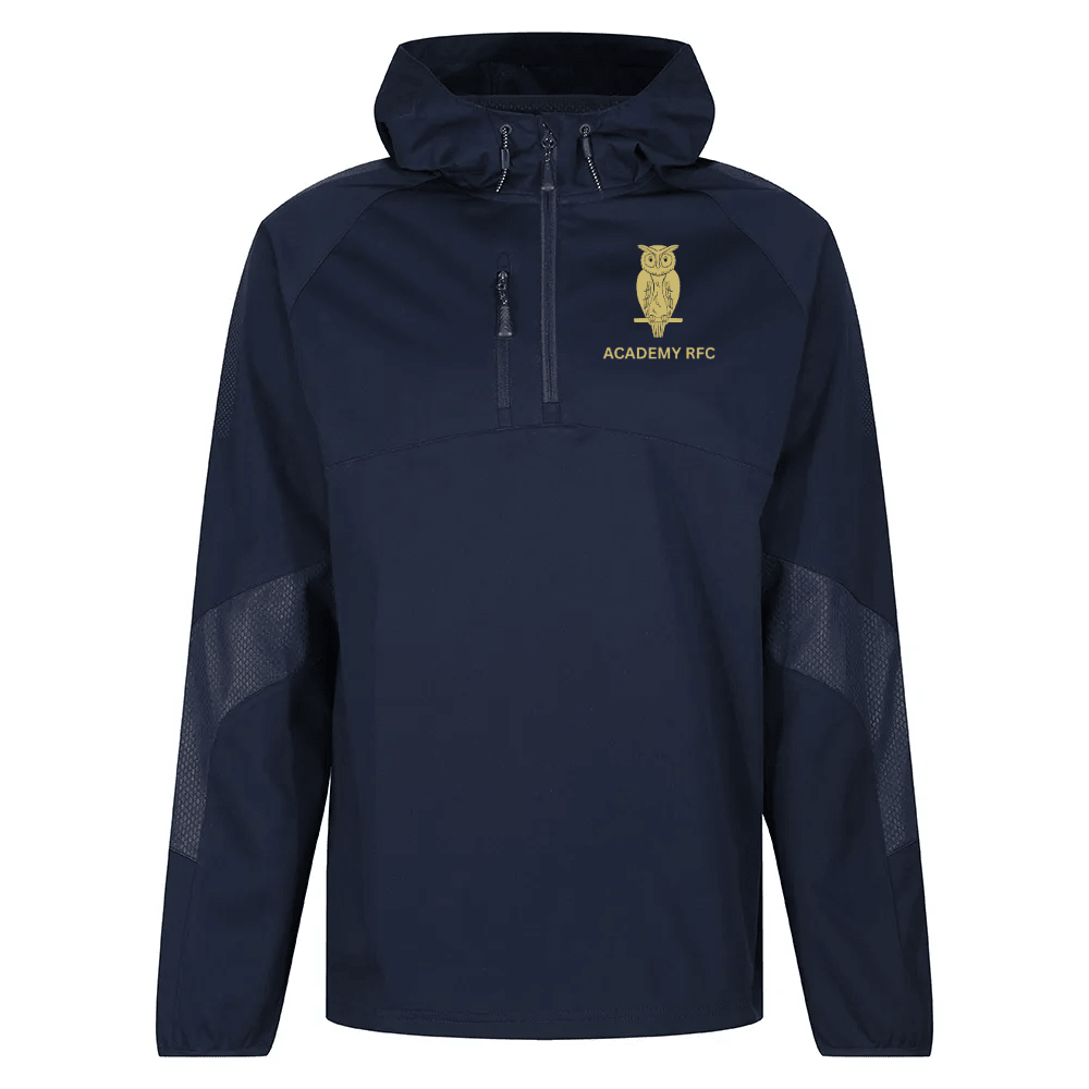 Academy Rugby Football Club - Edge Hooded Jacket - Adult - Navy -Stash Shop- Stash Shop