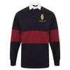 Academy Rugby Football Club Panelled rugby shirt - Navy/Burgundy