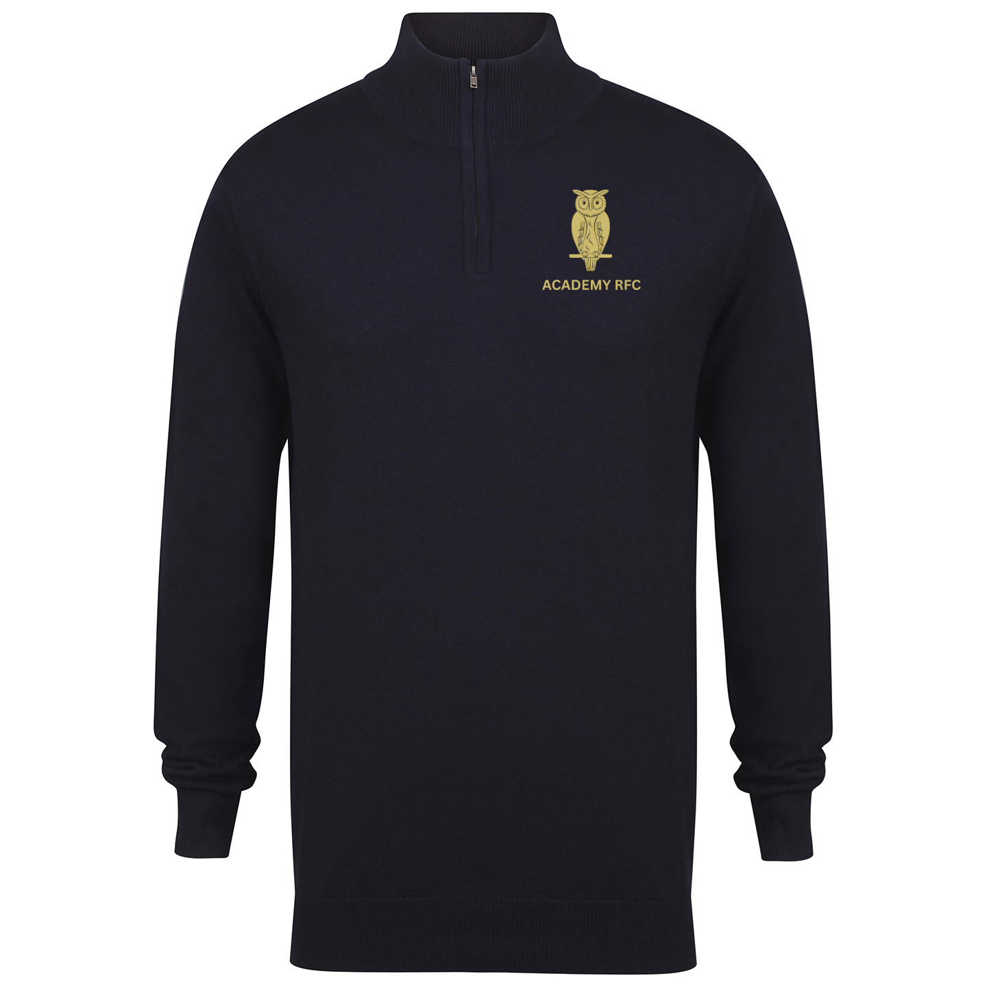 Academy Rugby Football Club ¼ zip jumper - Navy
