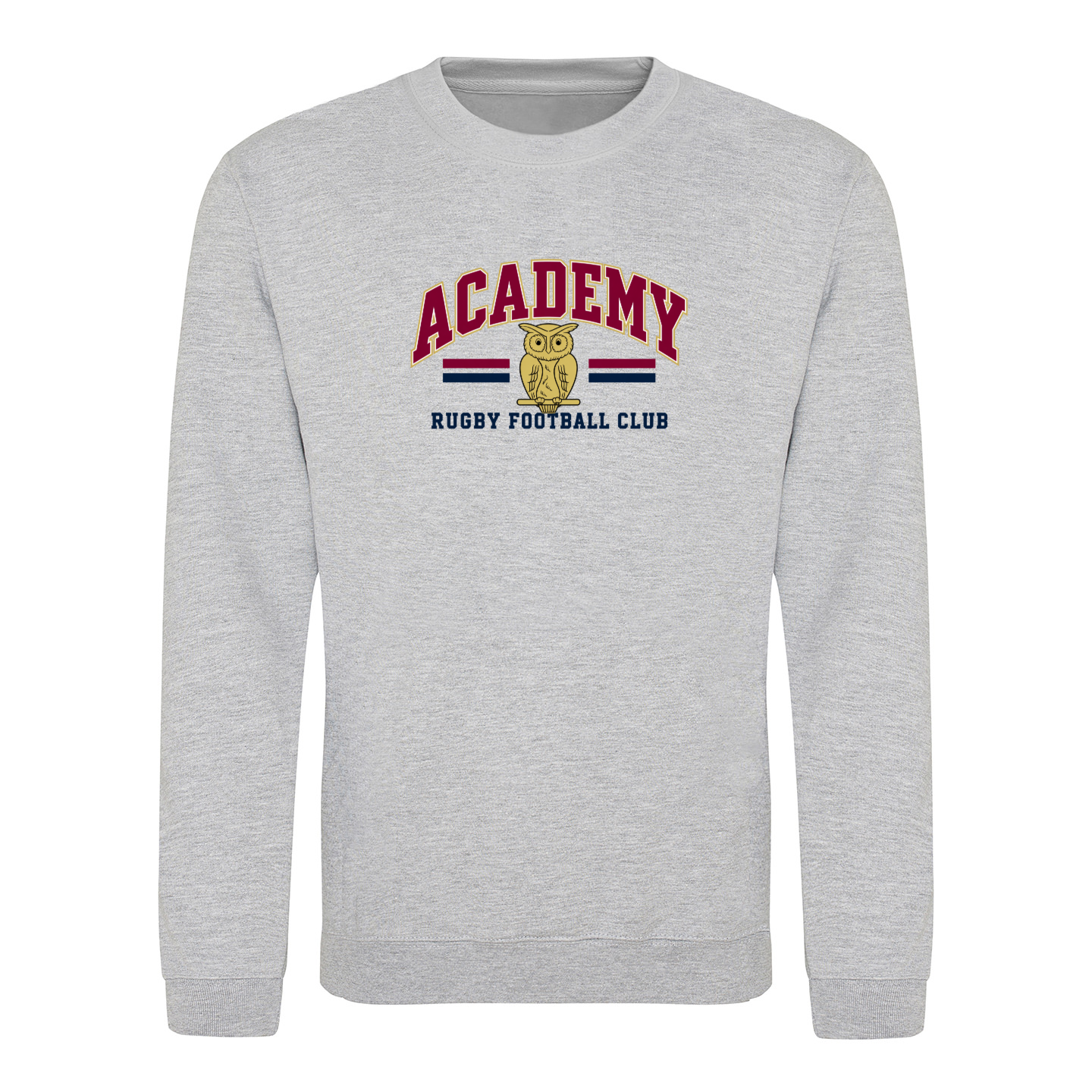 Academy Rugby Football Club AWDis sweatshirt - Heather Grey