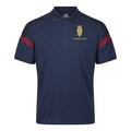 Academy Rugby Football Club - Kinetic Sports Tech Polo - Navy/Maroon -Stash Shop- Stash Shop