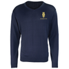 Academy Rugby Football Club V-neck knitted sweater - Navy
