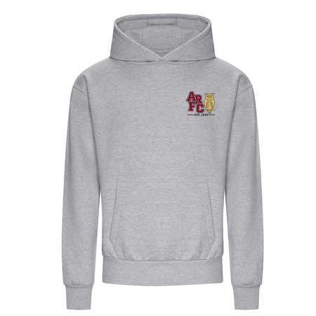 Academy Rugby Football Club Signature heavyweight hoodie - Heather Grey -Stash Shop- Stash Shop