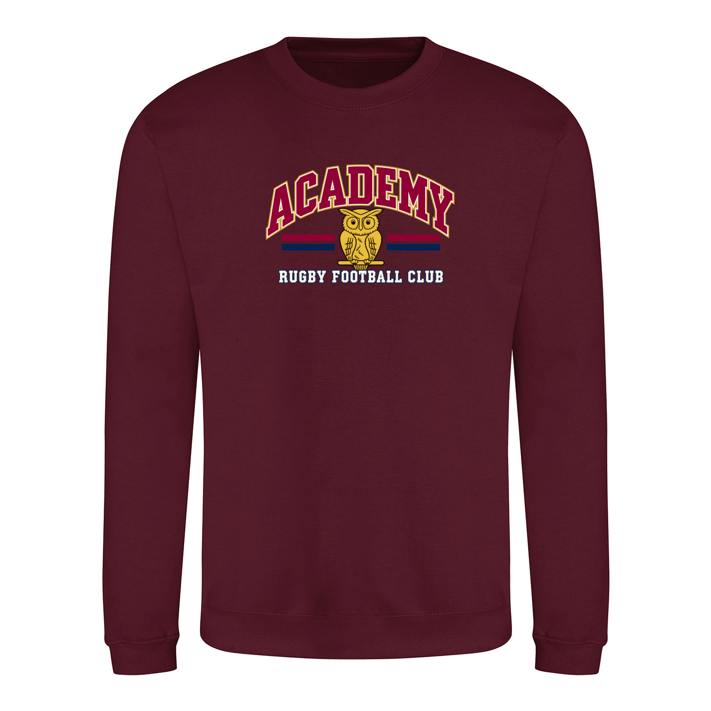 Academy Rugby Football Club sweatshirt - Burgundy -Stash Shop- Stash Shop