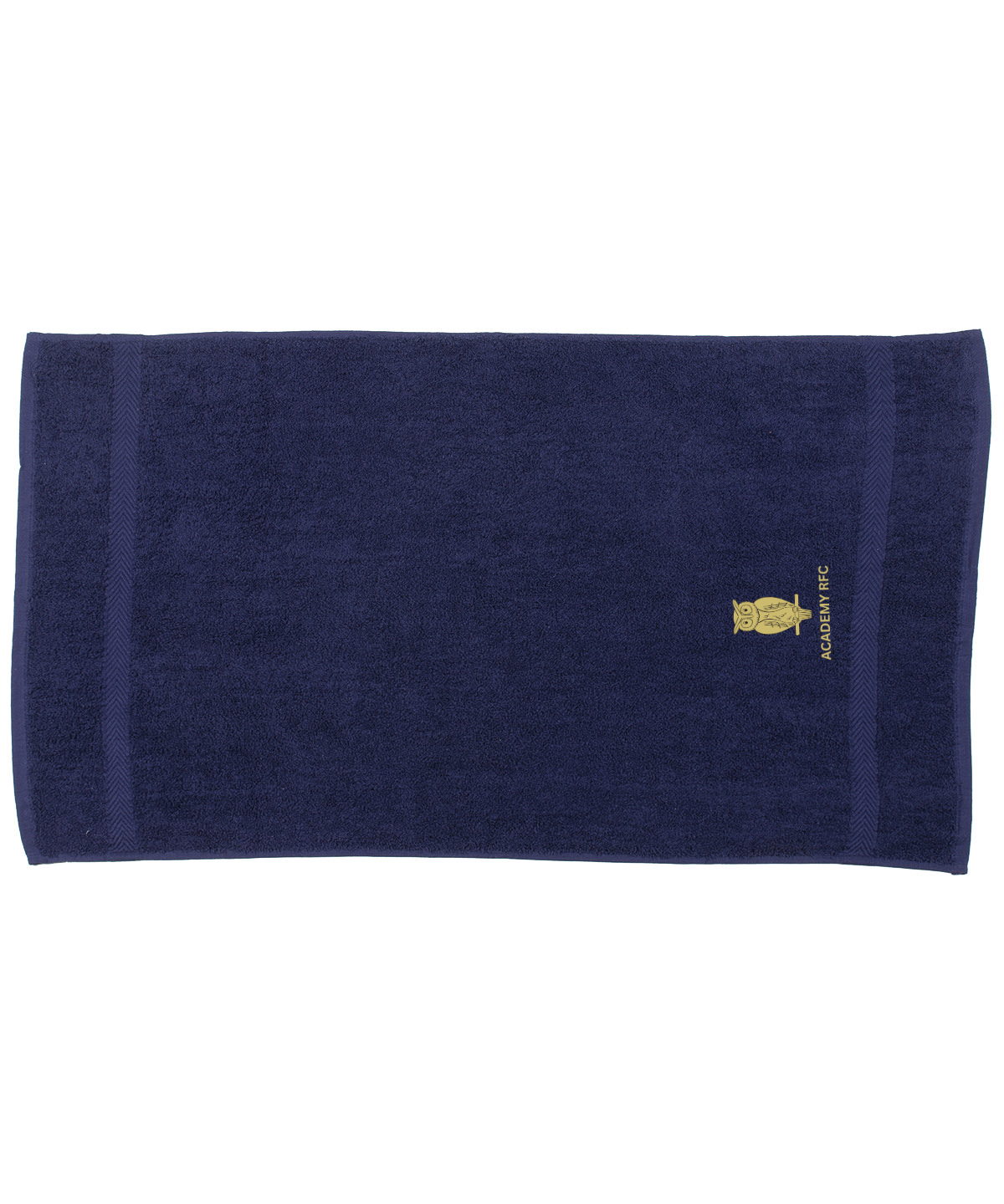 Academy Rugby Football Club - Luxury Bath Towel - Navy