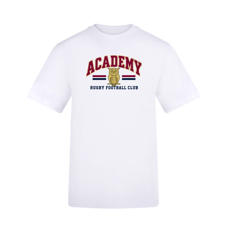 Academy Rugby Football Club The 180 T - Arctic White -Stash Shop- Stash Shop
