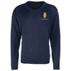 Academy Rugby Football Club V-neck knitted sweater - Navy -Stash Shop- Stash Shop