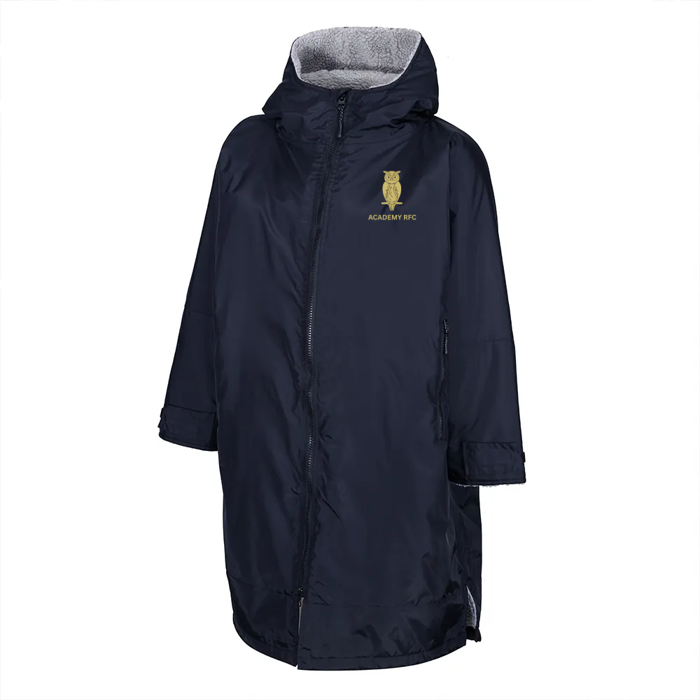 Academy Rugby Football Club - Weatherproof Changing Robe - Navy