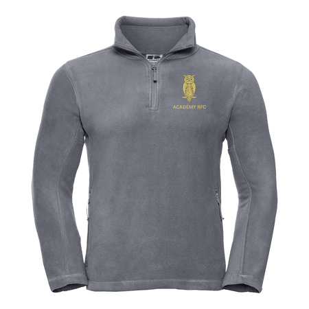 Academy Rugby Football Club ¼-zip outdoor fleece - Convoy Grey -Stash Shop- Stash Shop