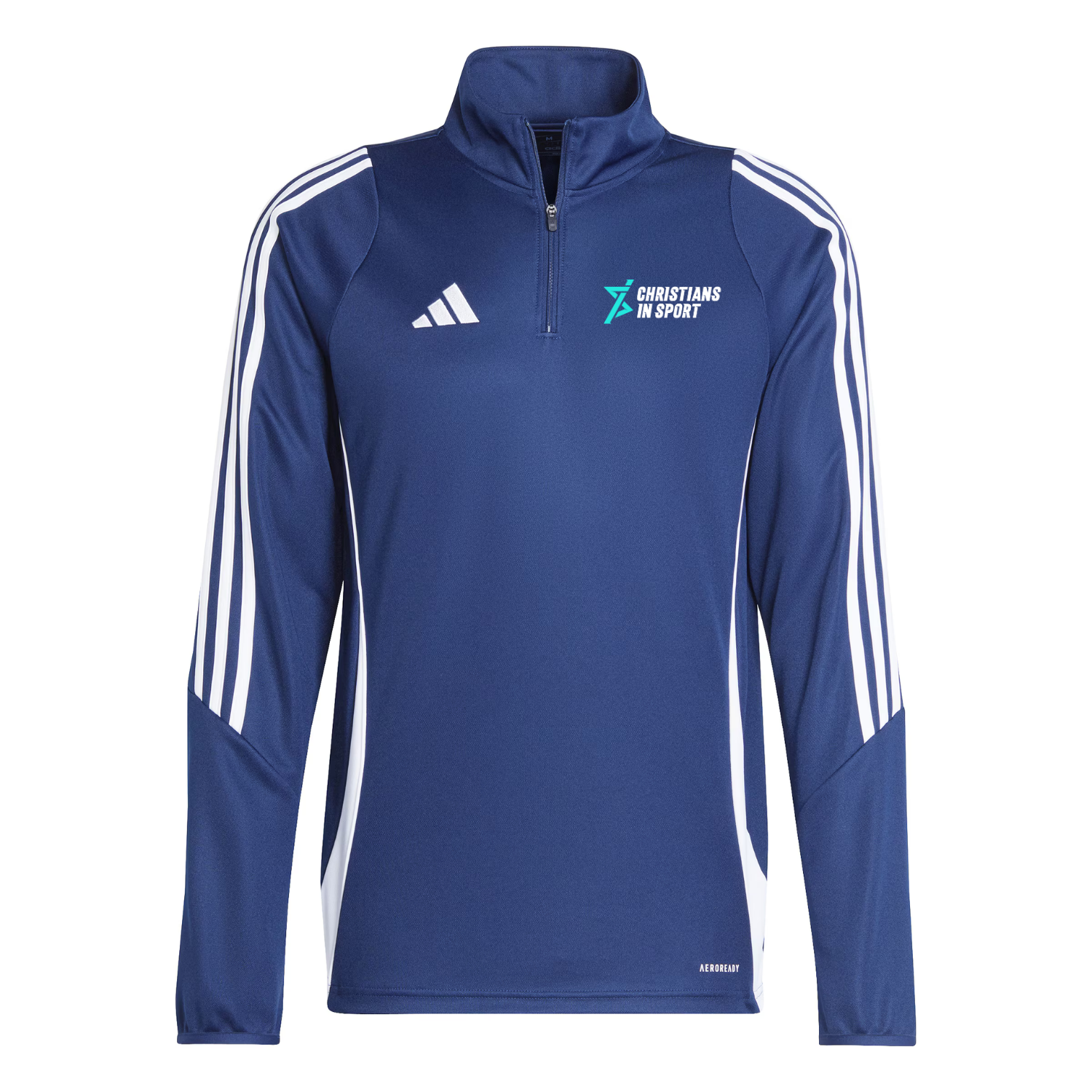 Christians in Sport Junior 1/4 Zip - Navy