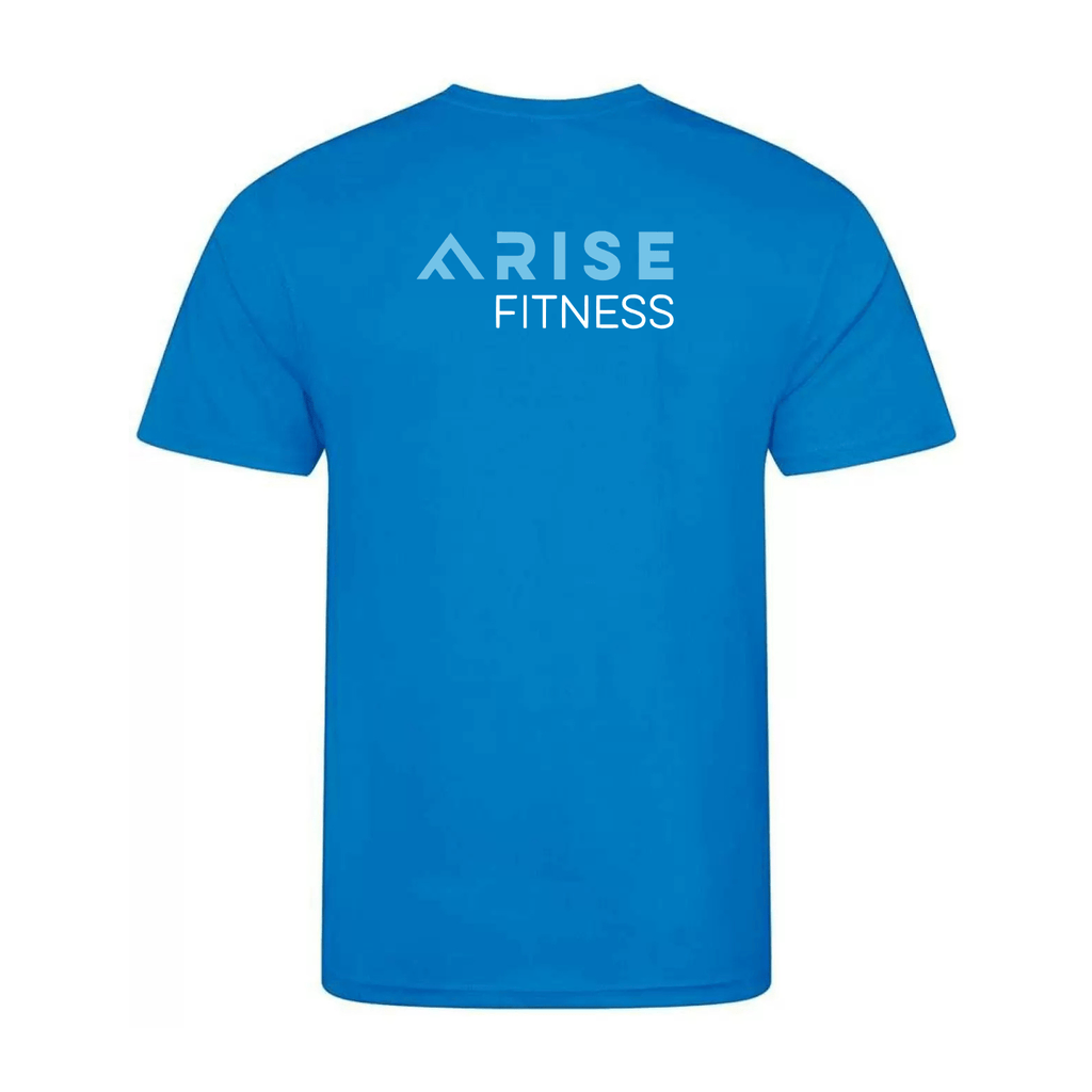 Arise Fitness T-Shirt - Blue - Stash Shop - Stash Shop