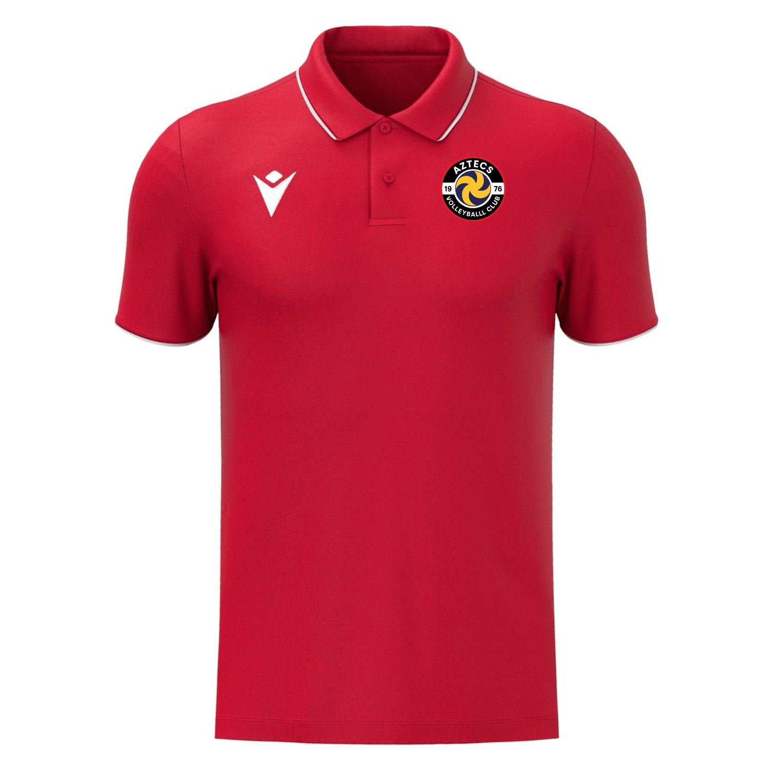 Aztecs Volleyball Club - Core Polo - Macron - Stash Shop