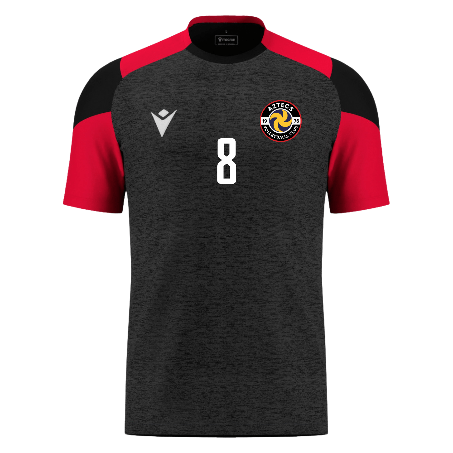 Aztecs Volleyball Club - Golem Poly Shirt - Macron - Stash Shop