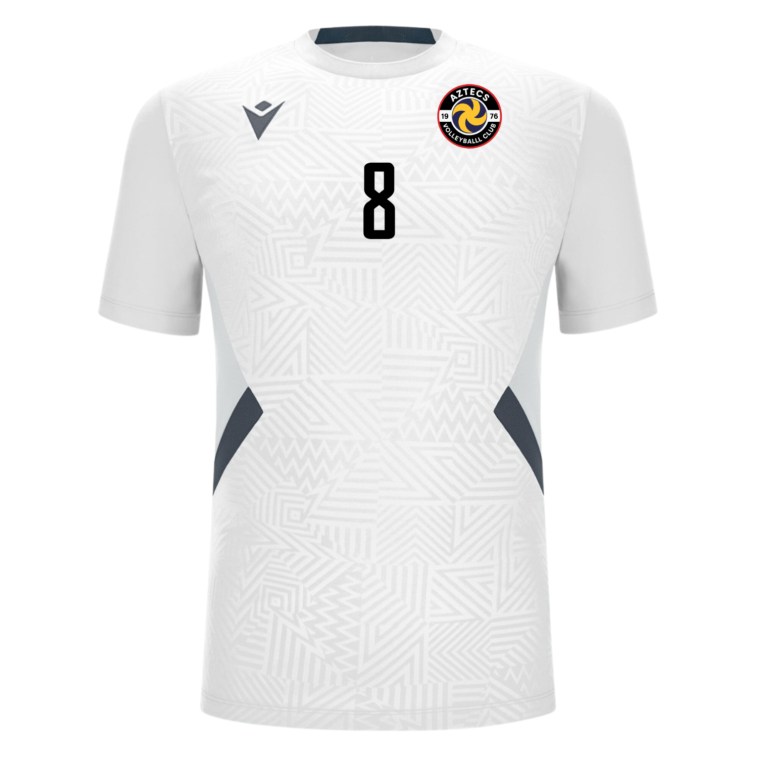 Aztecs Volleyball Club - Shedir Court Tee - Macron - Stash Shop