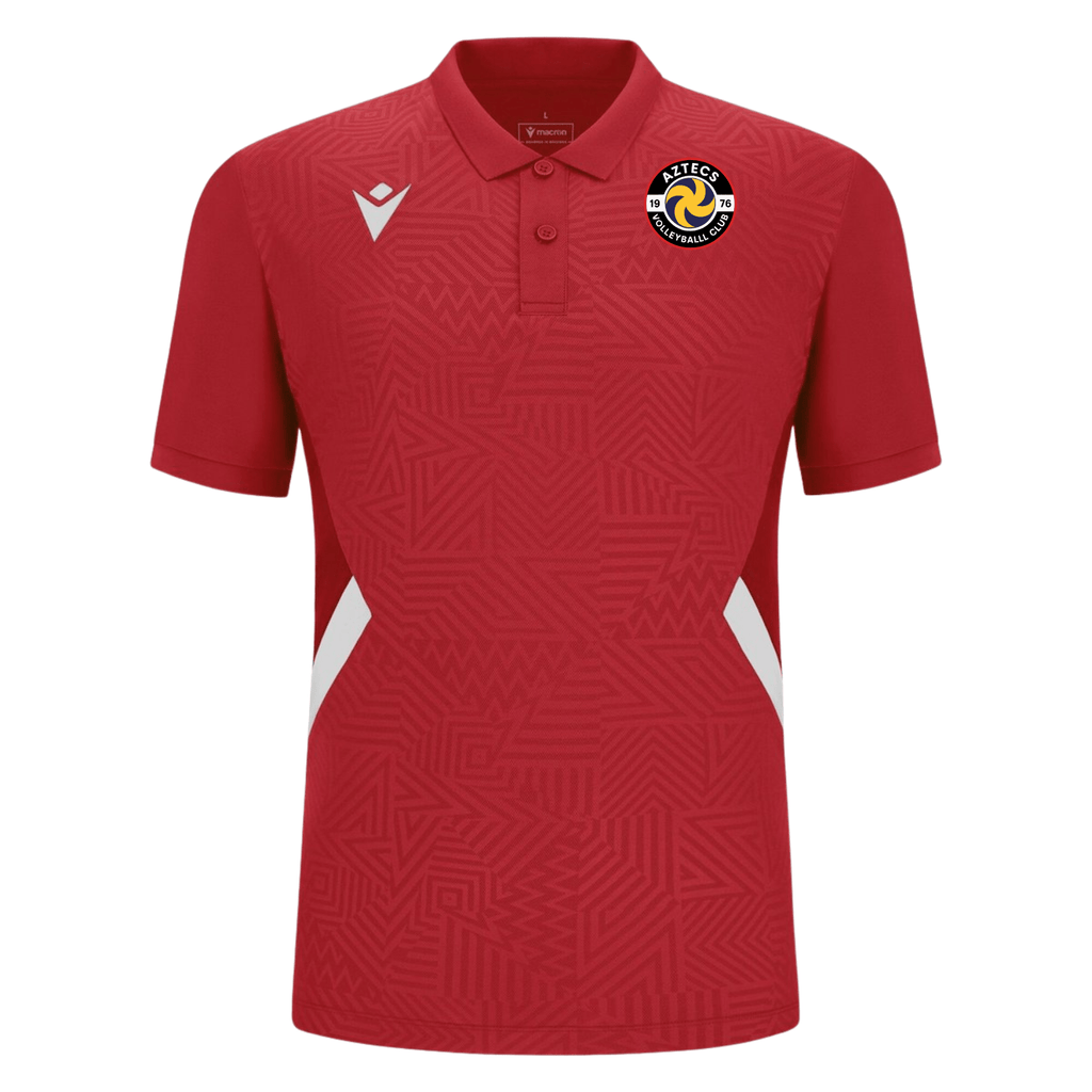 Aztects Volleyball Club - Contrast Polo - Macron - Stash Shop