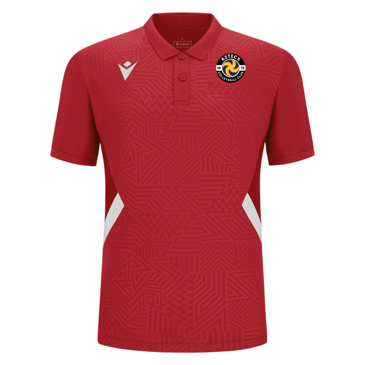 Aztects Volleyball Club - Contrast Polo - Macron - Stash Shop