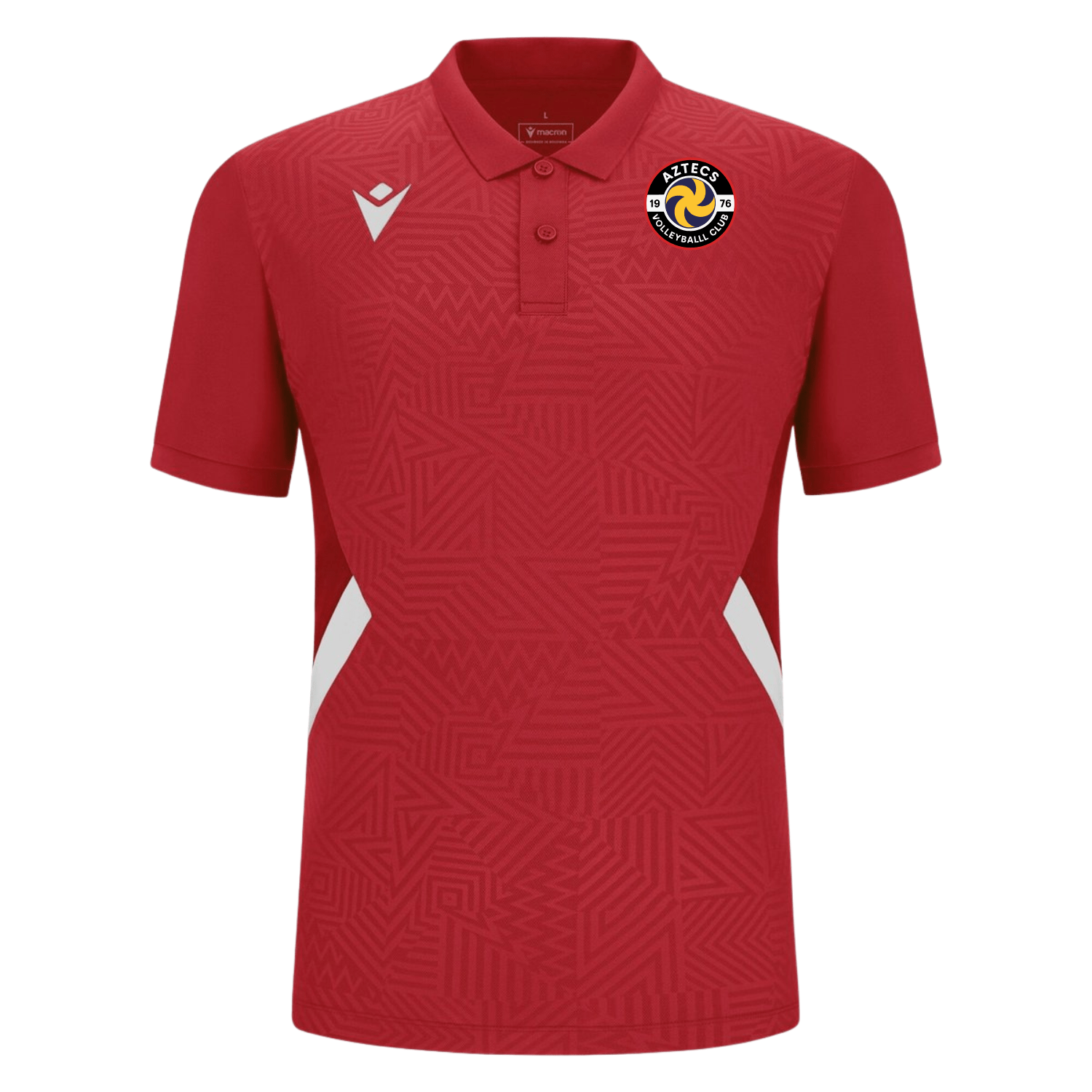 Aztects Volleyball Club - Contrast Polo - Macron - Stash Shop