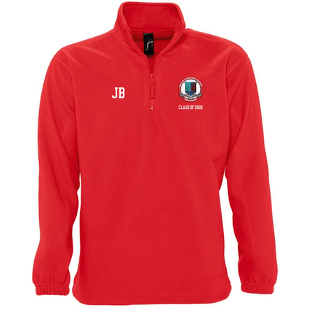 Ballyclare High School Leavers 2026 - Fleece - Red - Stash Inc. - Stash Shop