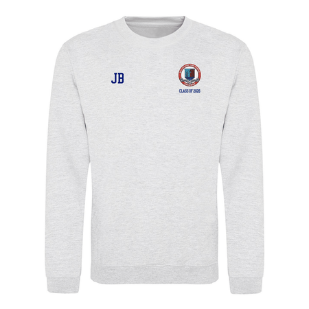 Ballyclare High School Leavers 2026 - Sweatshirt - Ash - Stash Inc. - Stash Shop
