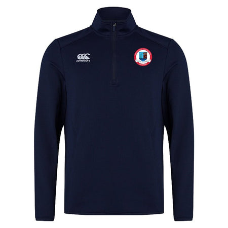 Ballyclare High Staff 1/4 Zip Midlayer - Navy - Canterbury - Stash Shop