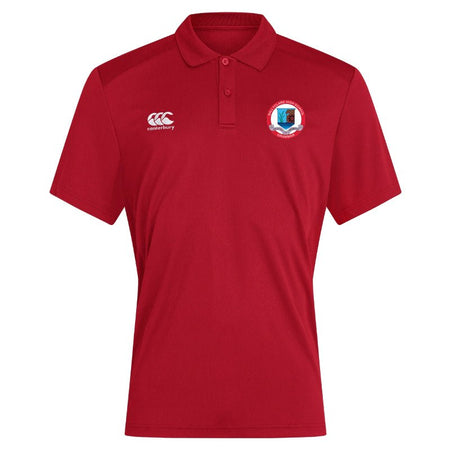 Ballyclare High Staff Dry Polo - Red - Canterbury - Stash Shop