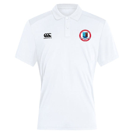 Ballyclare High Staff Dry Polo - White - Canterbury - Stash Shop