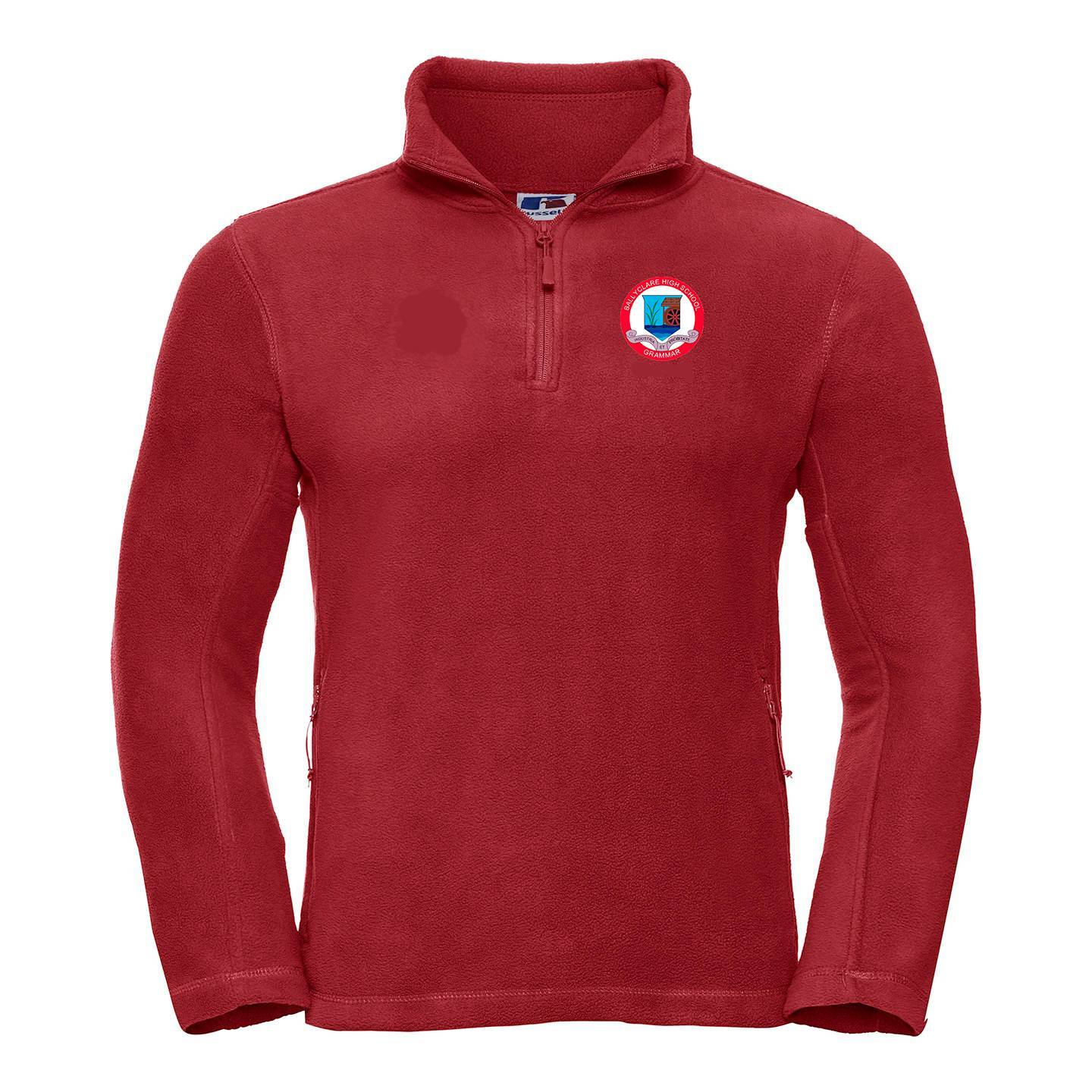 Ballyclare High Staff Fleece - Red - Stash Inc. - Stash Shop