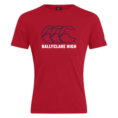 Ballyclare High Staff Graphic Tee - Red - Canterbury - Stash Shop