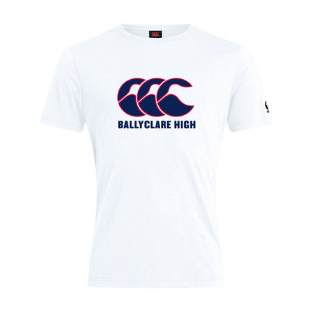 Ballyclare HS Senior Rugby 26/27 - Club Tee - White -Canterbury- Stash Shop