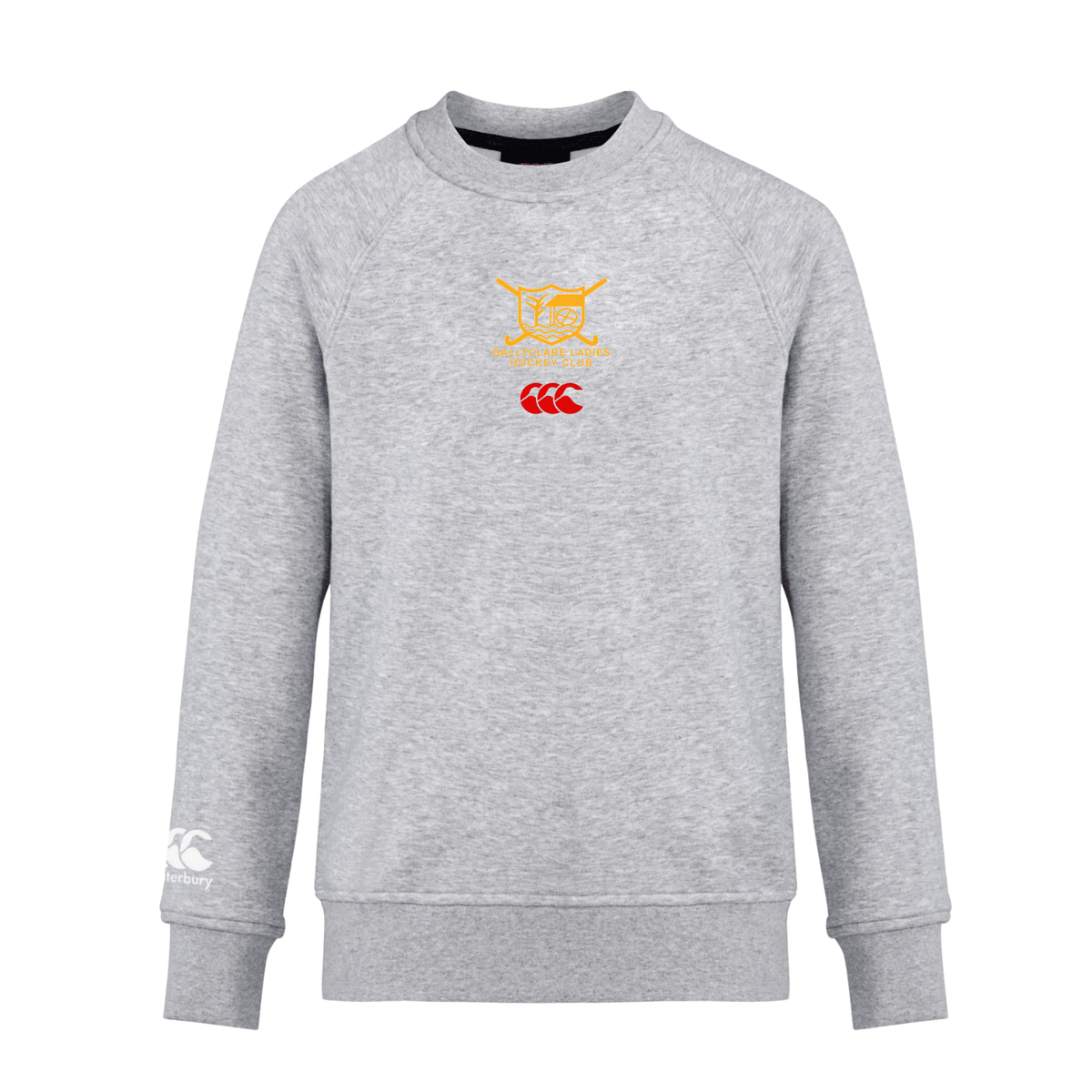 Ballyclare Ladies Hockey Club - Crew Sweatshirt - Grey - Canterbury - Stash Shop
