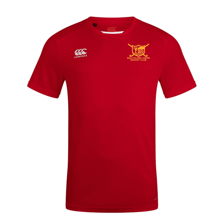 Ballyclare Ladies Hockey Club - Ladies Club Dry Tee - Red - Canterbury - Stash Shop