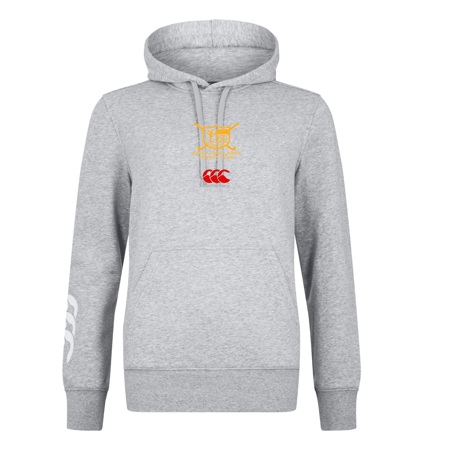 Ballyclare Ladies Hockey Club - Ladies Club Hoody - Grey - Canterbury - Stash Shop