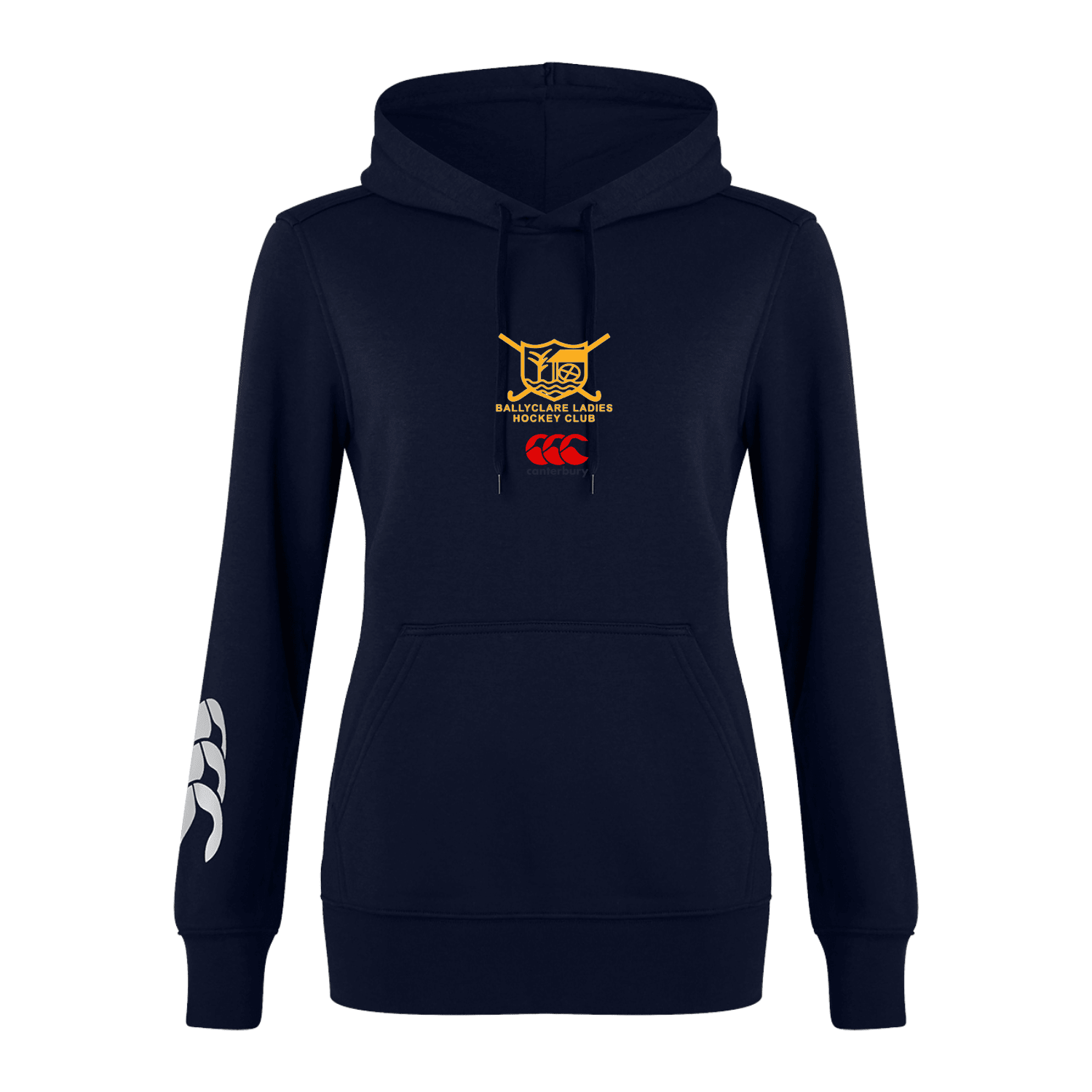 Ballyclare Ladies Hockey Club - Ladies Club Hoody - Navy - Canterbury - Stash Shop