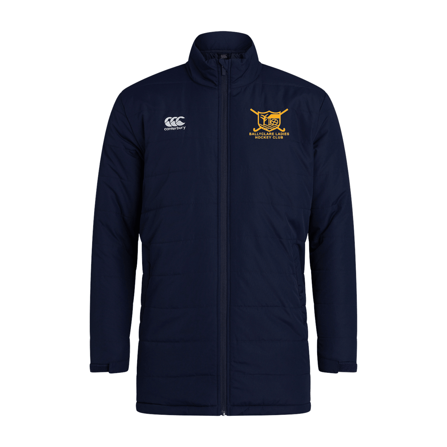 Ballyclare Ladies Hockey Club - Thermoreg Padded Jacket - Navy - Canterbury - Stash Shop
