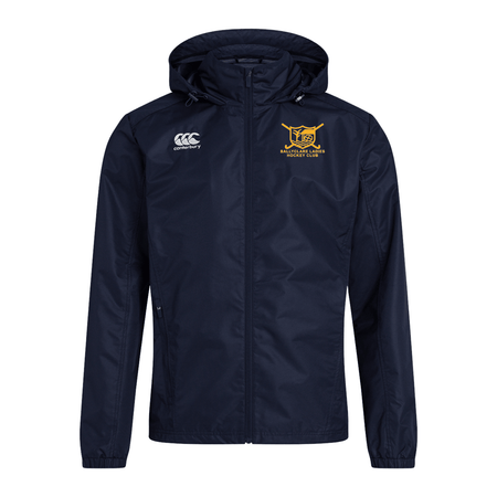 Ballyclare Ladies Hockey Club - Vaposhield Full Zip Rain Jacket - Navy - Canterbury - Stash Shop