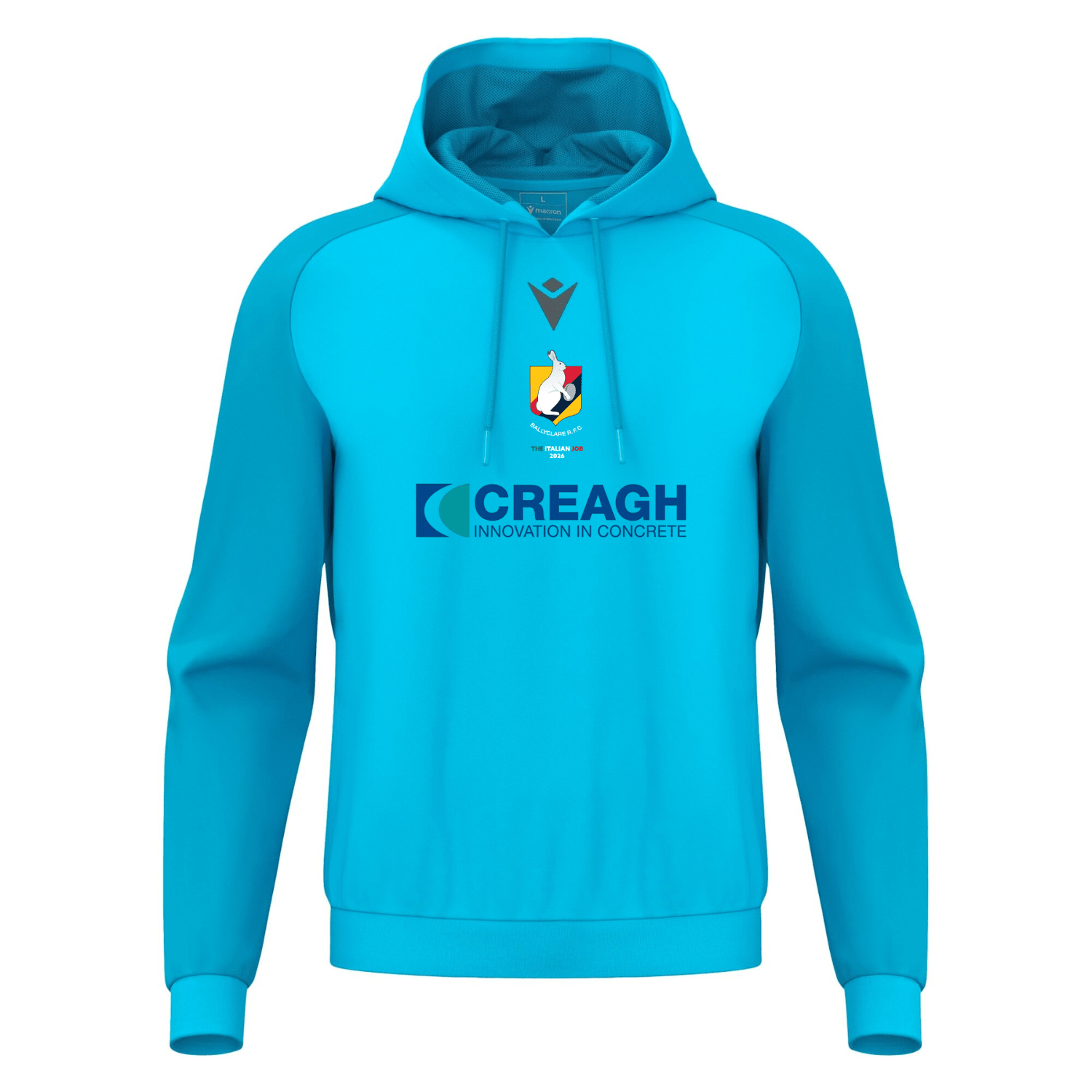 Ballyclare RFC - P7 Tour Poly Hoodie - Macron - Stash Shop