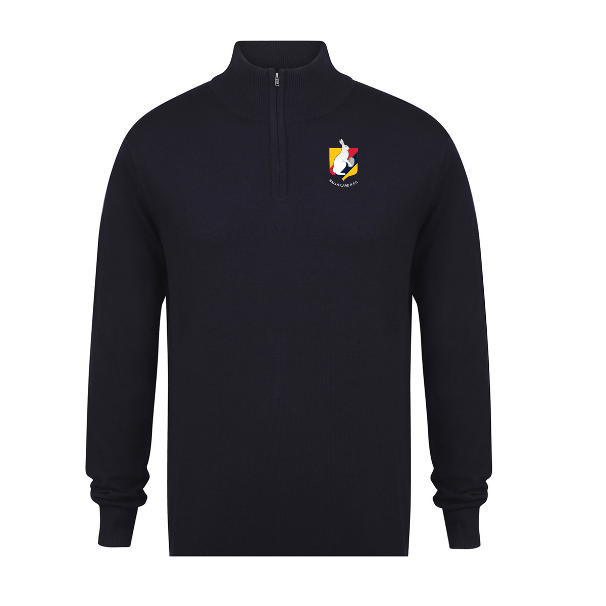 Ballyclare Rugby Club - 1/4 Zip Cotton Jumper - Stash Shop - Stash Shop