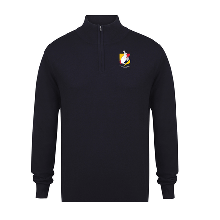 Ballyclare Rugby Club - 1/4 Zip Cotton Jumper - Stash Shop - Stash Shop