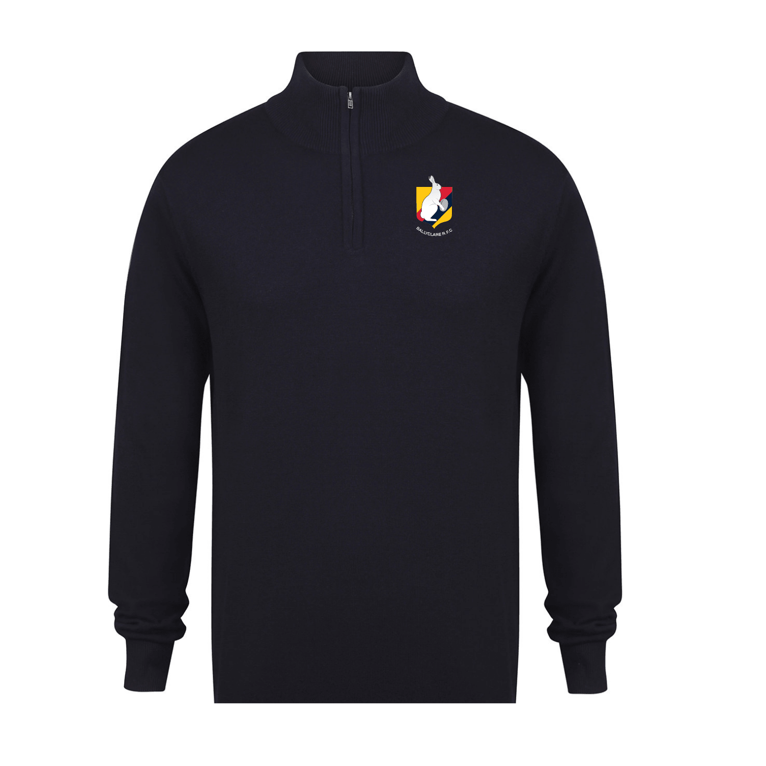 Ballyclare Rugby Club - 1/4 Zip Cotton Jumper - Stash Shop - Stash Shop