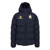 Ballyclare Rugby Club - Chevron Puffer Jacket - Navy - Stash Shop - Stash Shop
