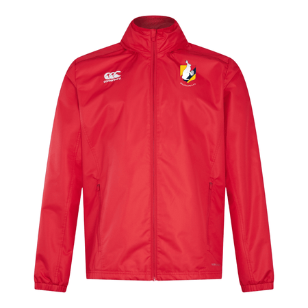 Ballyclare Rugby Club - Club Vaposhield Full Zip Rain Jacket - Red - Canterbury - Stash Shop