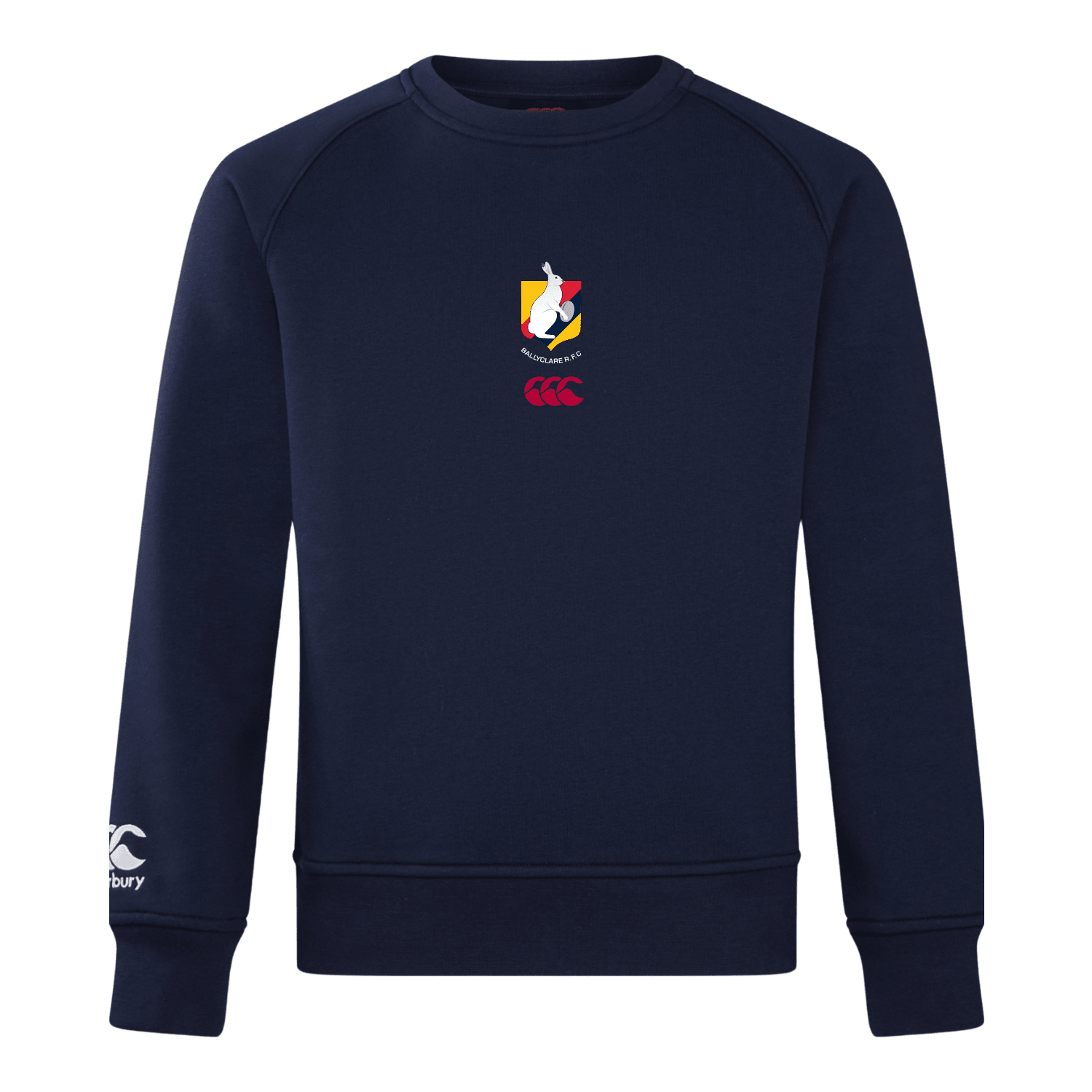 Ballyclare Rugby Club - Crew Sweatshirt - Navy - Canterbury - Stash Shop