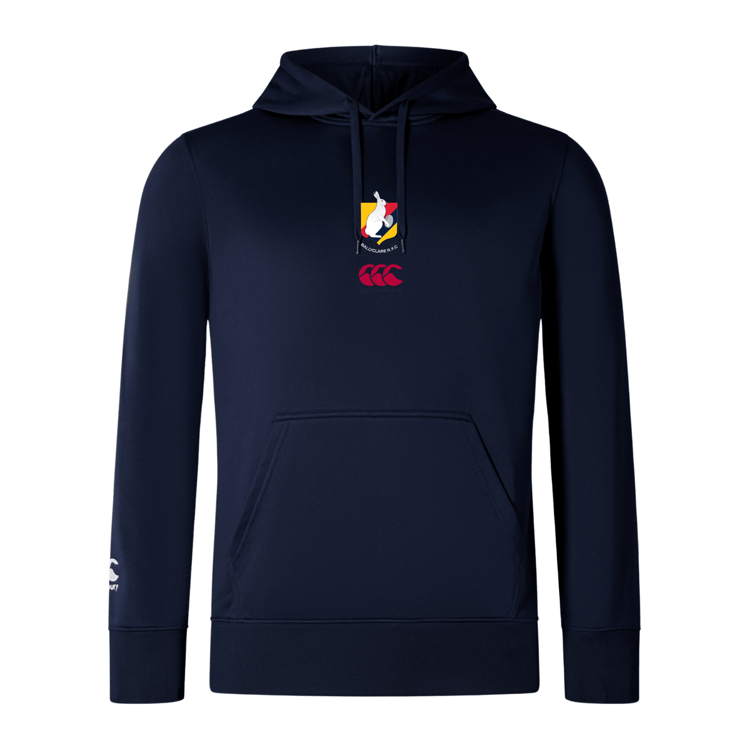 Ballyclare Rugby Club - Lightweight Poly Hoody - Navy - Canterbury - Stash Shop