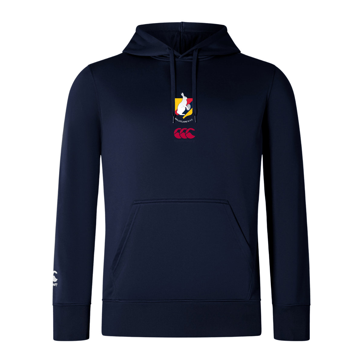 Ballyclare Rugby Club - Lightweight Poly Hoody - Navy - Canterbury - Stash Shop