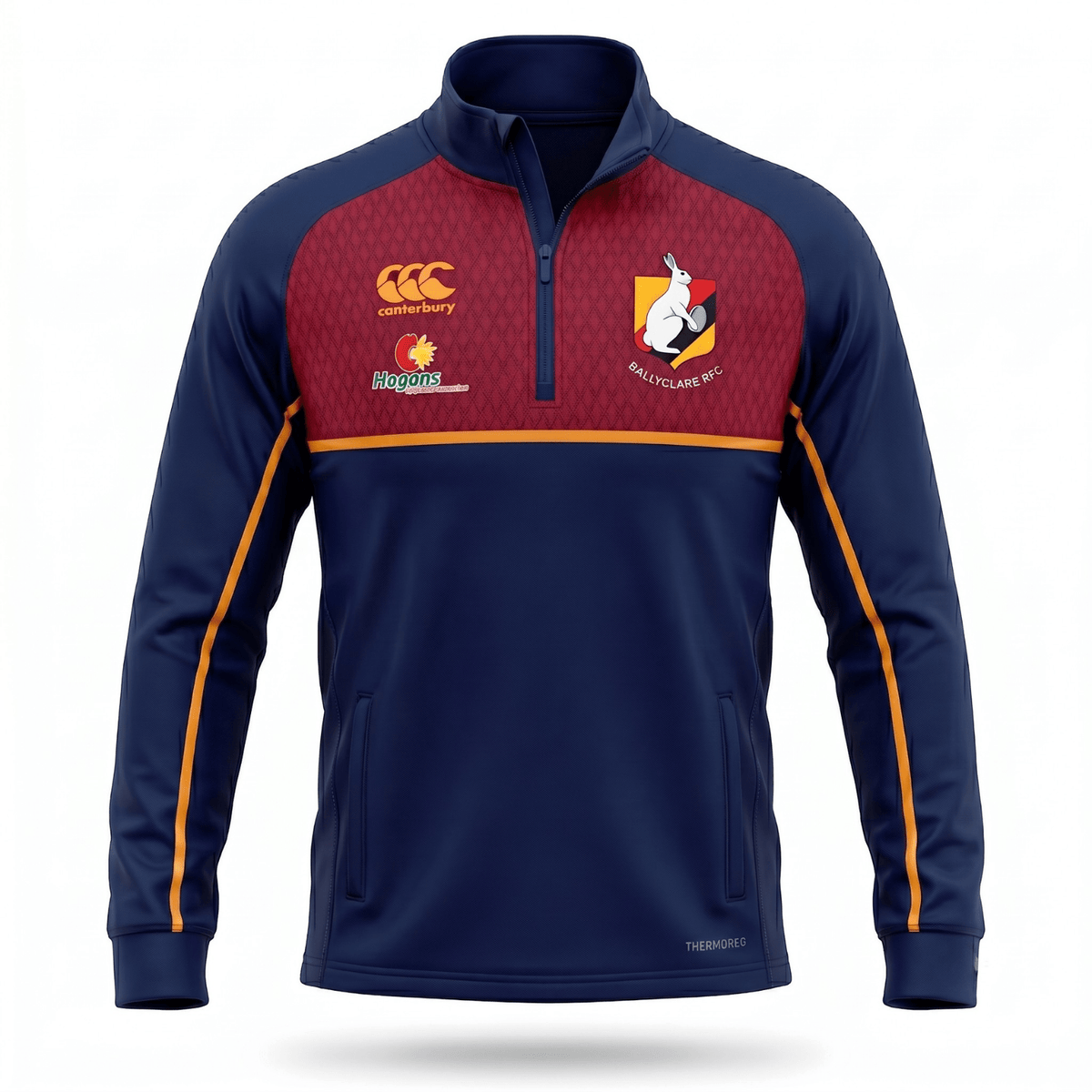 Ballyclare Rugby Club - MTO 1/4 Zip Midlayer