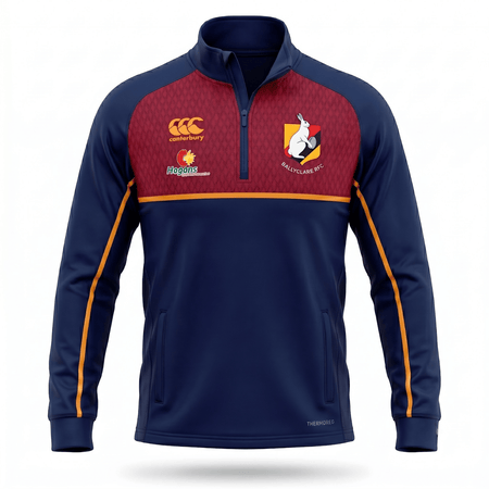 Ballyclare Rugby Club - MTO 1/4 Zip Midlayer