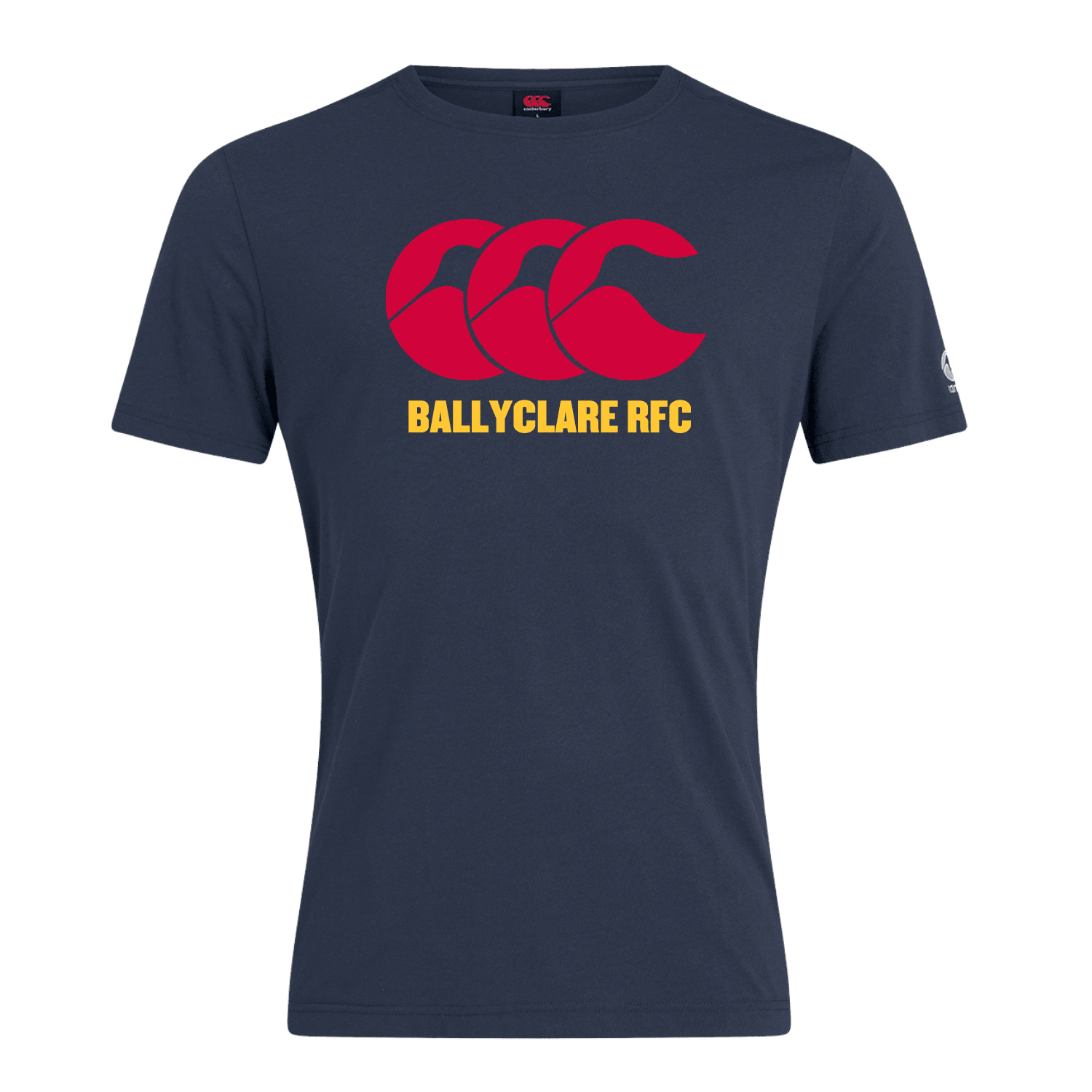 Ballyclare Rugby Club - Plain Tee - Navy - Canterbury - Stash Shop